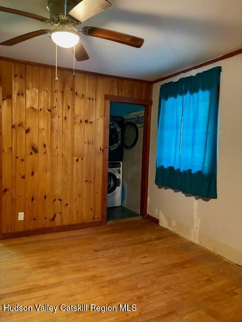 783 Broome Center Road Preston Hollow, NY 12469 - Photo 18 of 34 an empty room with wooden floor and windows