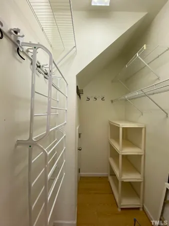 a view of walk in closet