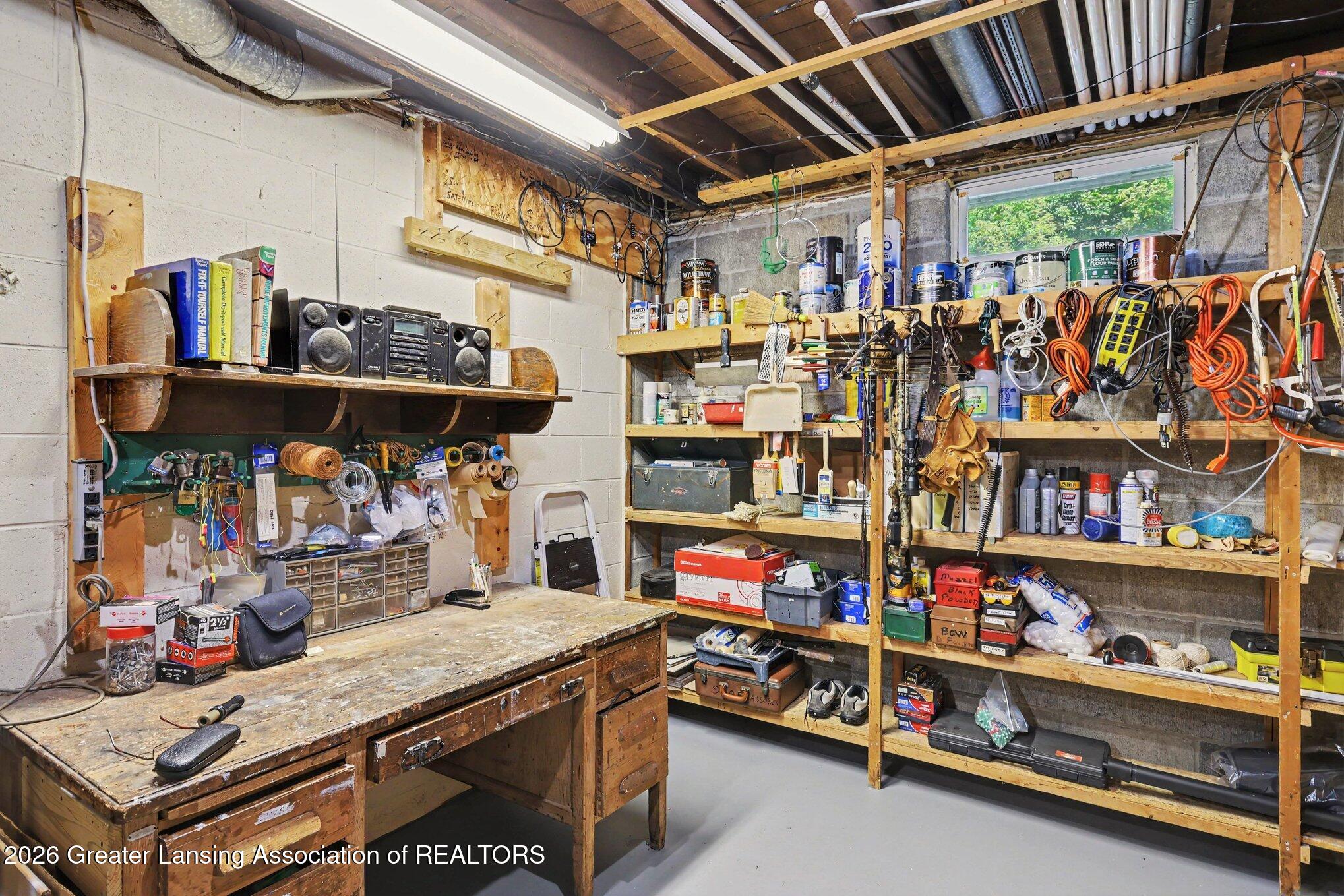 905 West Dansville Road Mason, MI 48854 - Photo 38 of 50 Storage/Workshop