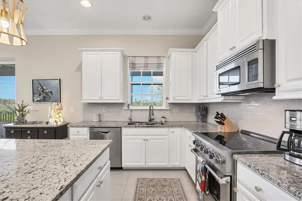 a view of a dining room and livingroom