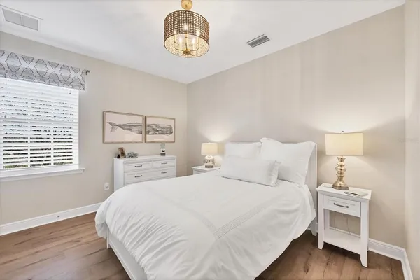 a room with furniture and a window