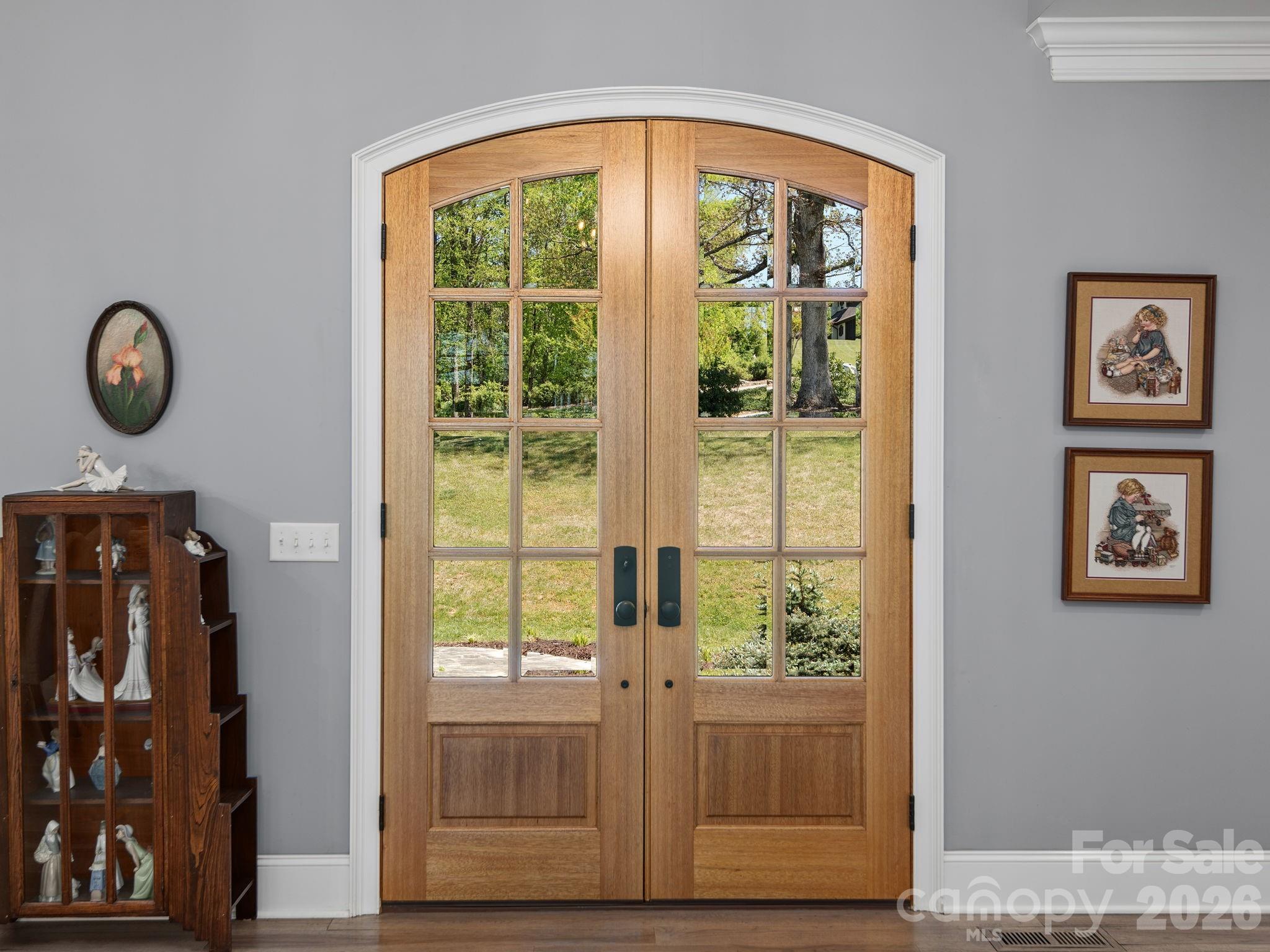 28 Falling Star Court Fletcher, NC 28732 - Photo 4 of 33 a view of an entryway with wooden floor
