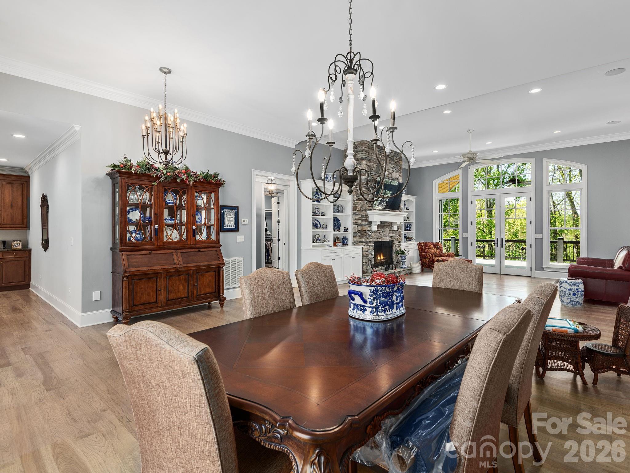 28 Falling Star Court Fletcher, NC 28732 - Photo 8 of 33 a view of a dining room with furniture window and outside view