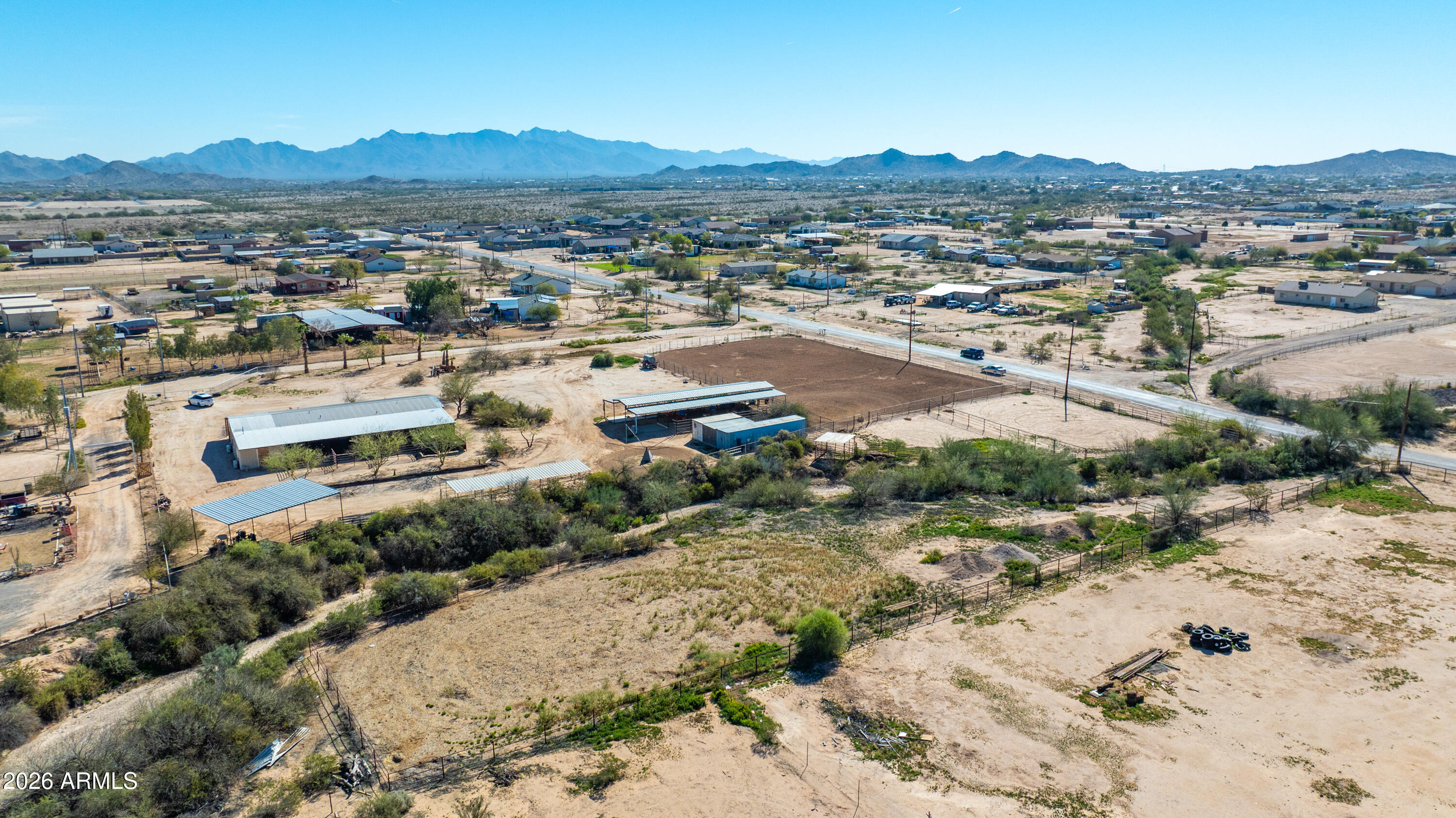 20526 West Carver Road Buckeye, AZ 85326 - Photo 39 of 43 an aerial view of residential house and green space