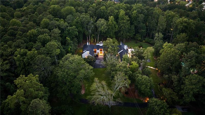 9650 Coleman Road Roswell, GA 30075 - Photo 97 of 97 a view of a lush green forest with lots of trees