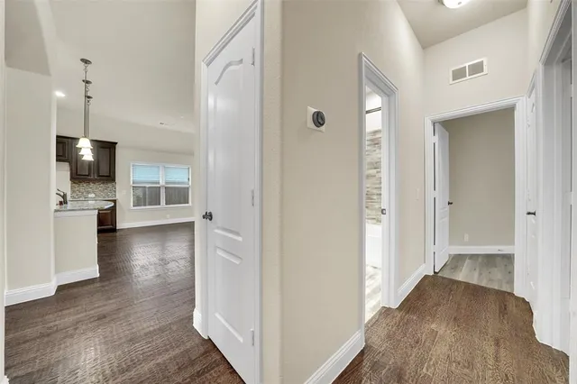 wooden floor in an empty room