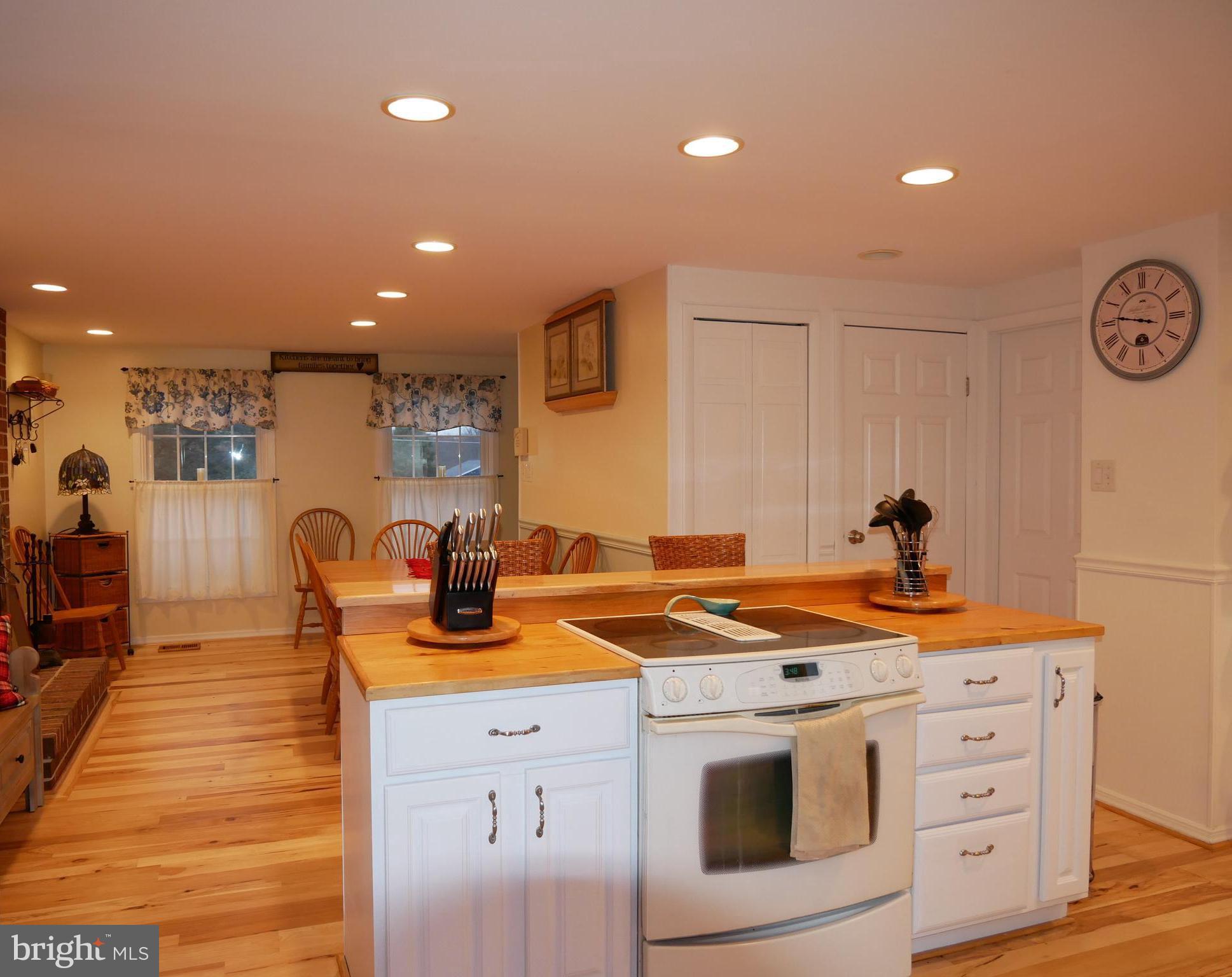 523 Cockeys Mill Road Reisterstown, MD 21136 - Photo 10 of 46 Recessed lighting & hickory flooring