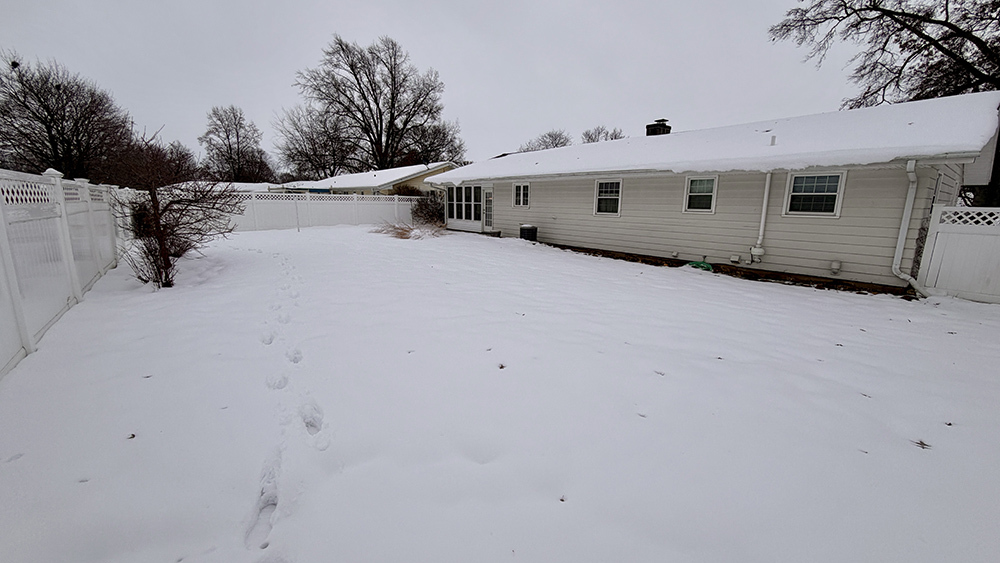 516 Christopher Street Morrison, IL 61270 - Photo 24 of 31 a view of a back yard of the house