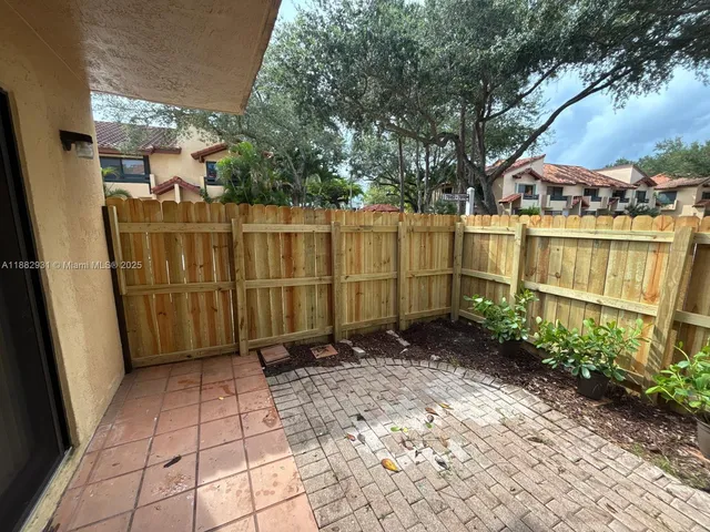 a view of a wrought iron fences