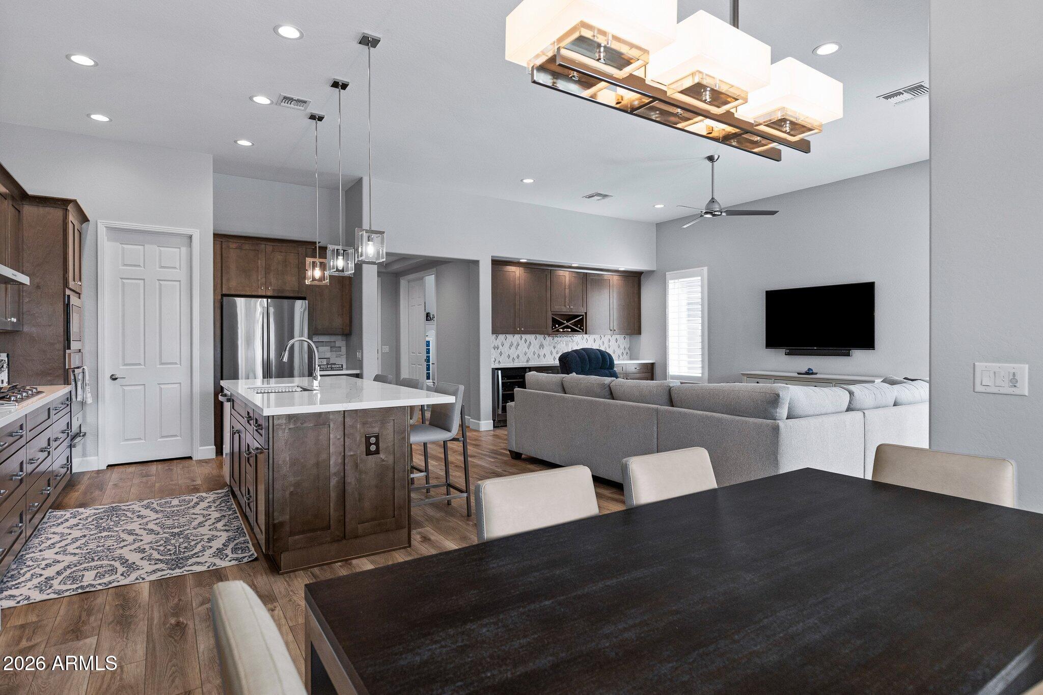 16897 West Almeria Road Goodyear, AZ 85395 - Photo 15 of 51 Open Kitchen & Dining Design