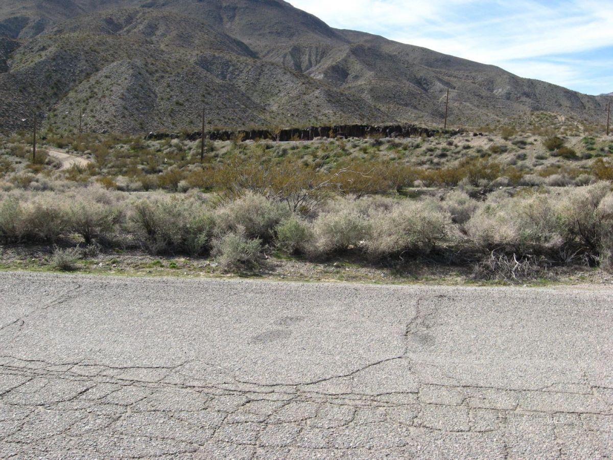 350 Little Lake Road Inyokern, CA 93527 - Photo 22 of 26 a view of a dry yard with trees