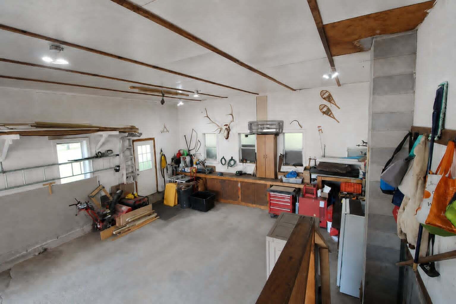 420 Augusta Road Belmont, ME 04952 - Photo 51 of 55 Garage interior