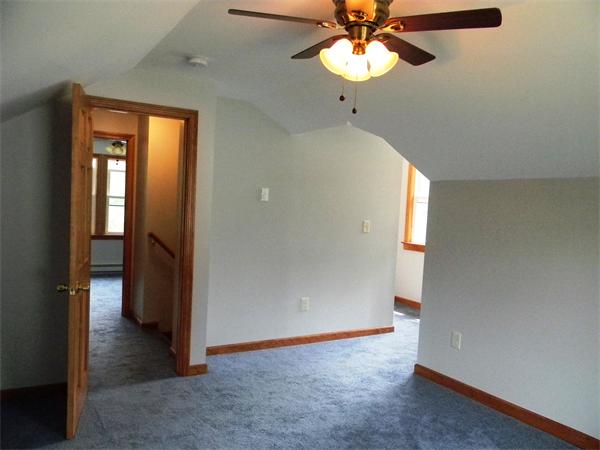 228 Gage Road Athol, MA 01331 - Photo 18 of 23 an empty room with closet and a chandelier fan