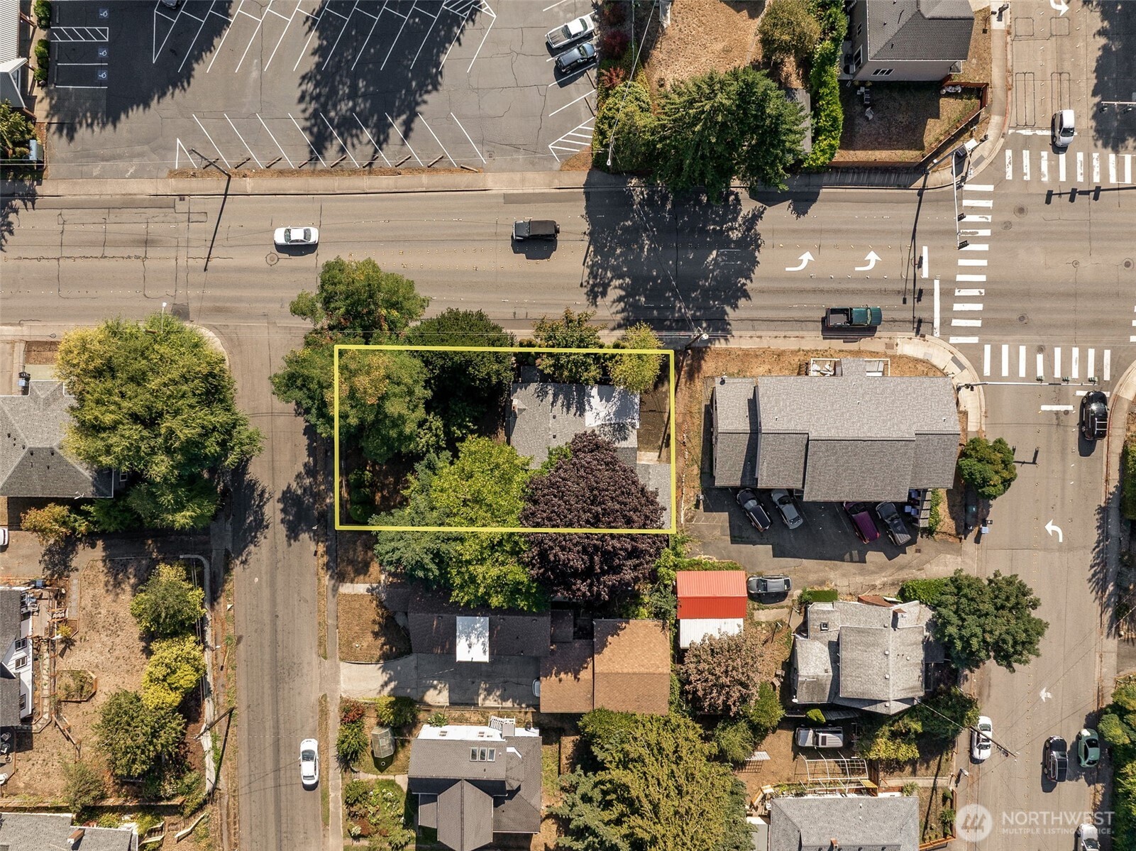 1616 11th Street Bremerton, WA 98337 - Photo 30 of 33 an aerial view of a house with swimming pool and outdoor seating