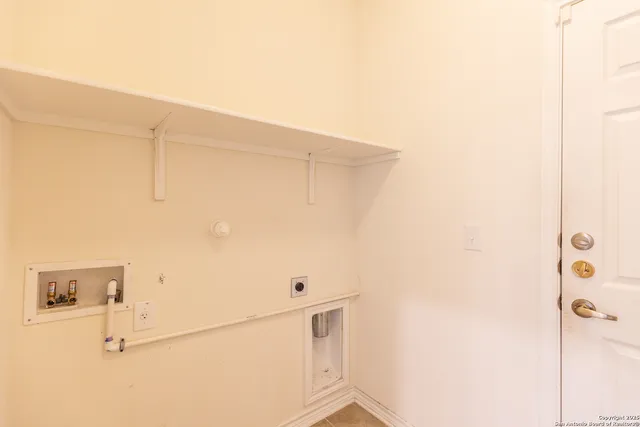 a view of a small space