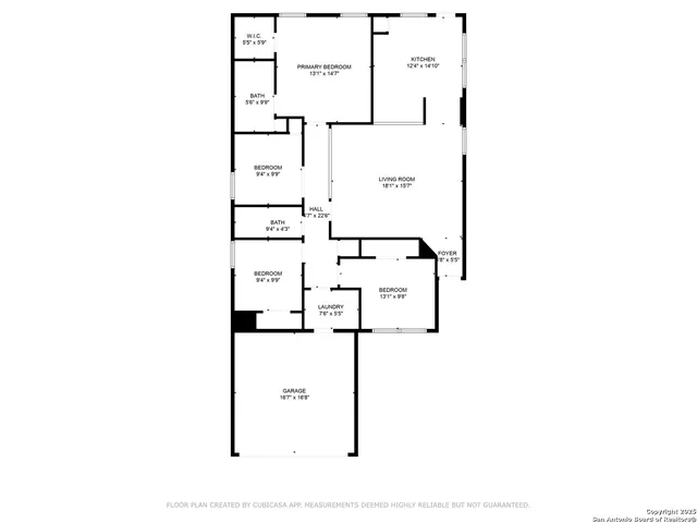 a picture of a floor plan