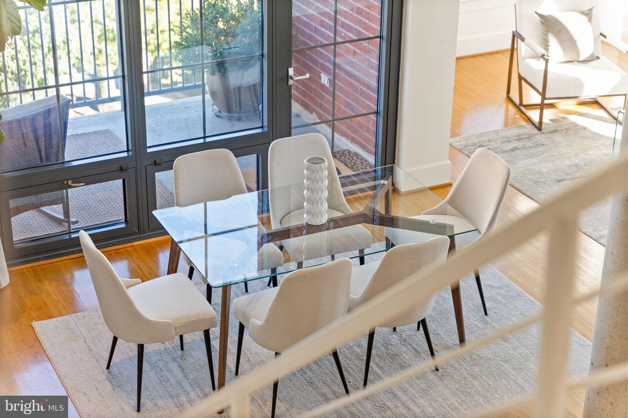 2328 Champlain Street Northwest, Unit PH424 Washington, DC 20009 - Photo 7 of 50 Dining View from Loft