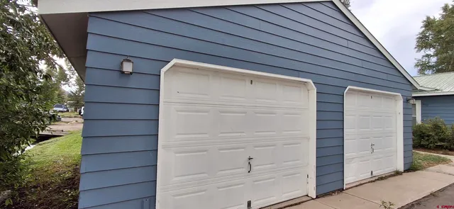 a view of front door