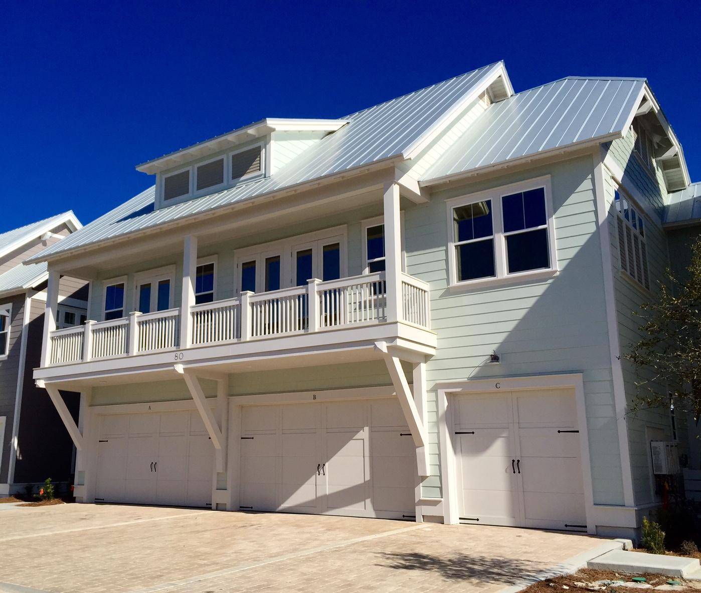 25 W Pine, Unit B Inlet Beach, FL 32461 - Photo 3 of 44 a front view of a house with a balcony