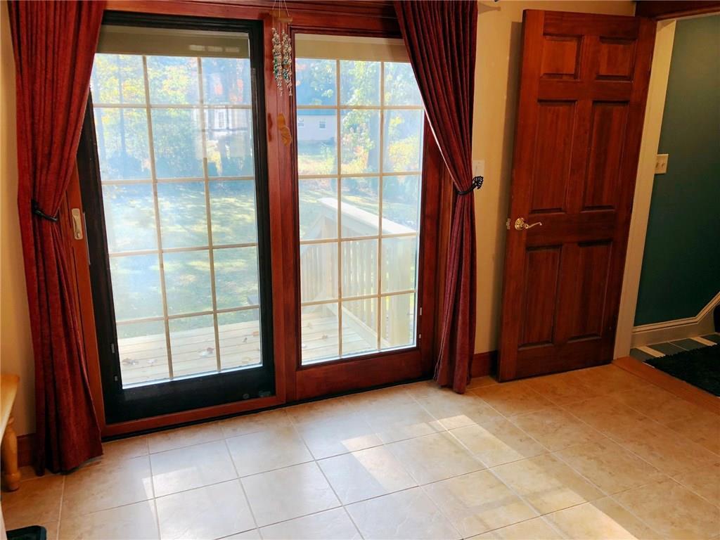 Entry, Entry to Backyard Deck and...