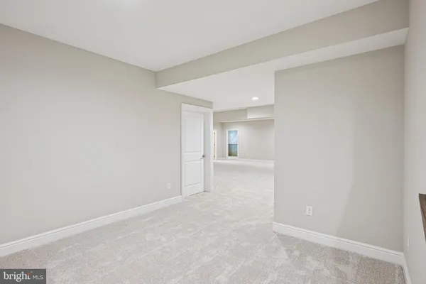 a view of empty room