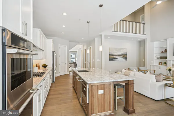 a very nice looking room with a kitchen