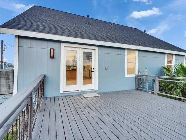 a view of a house with wooden floor