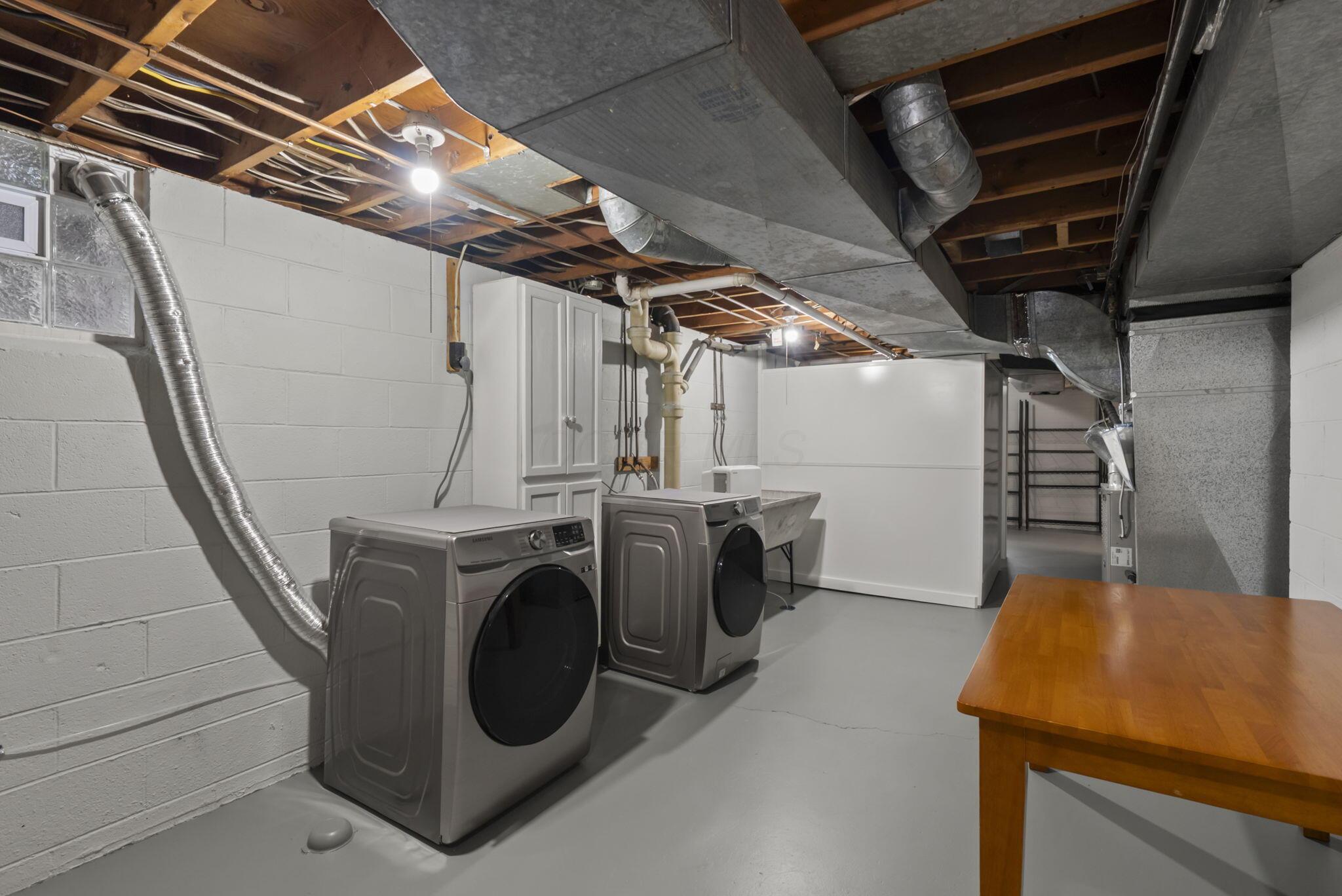 3170 Brandon Road Upper Arlington, OH 43221 - Photo 74 of 104 laundry unfinished basement