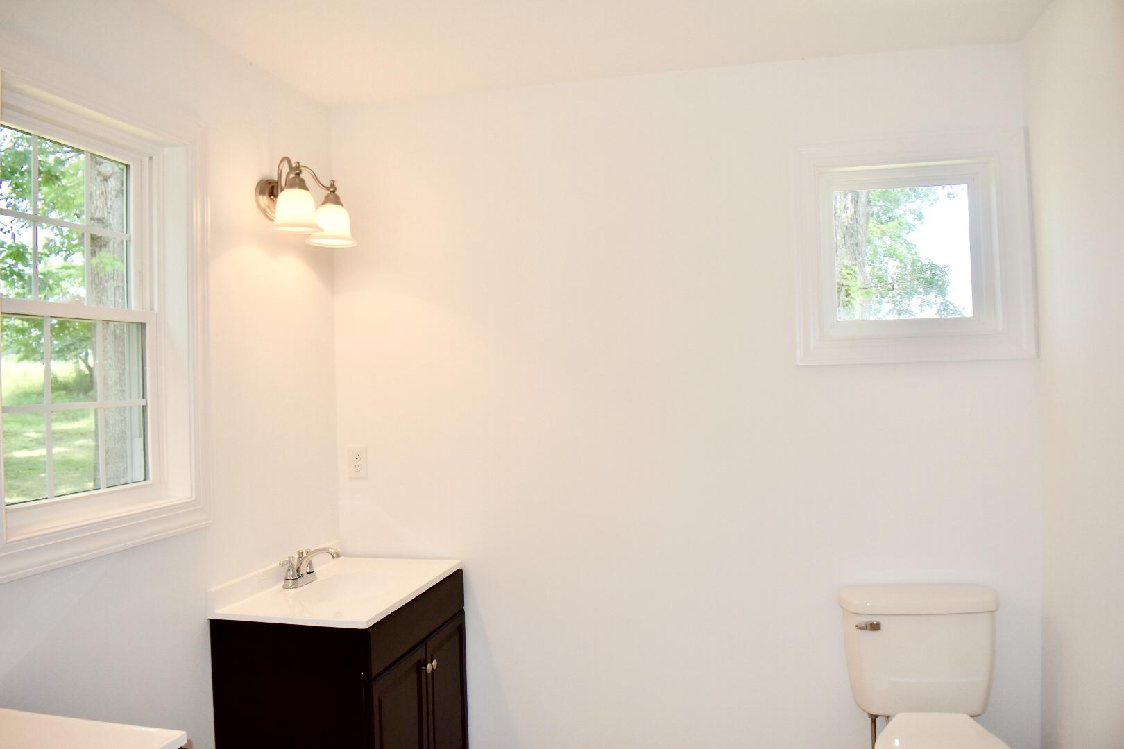 13753 West Gretna Road Sandy Level, VA 24161 - Photo 46 of 99 a bathroom with a sink vanity and a mirror