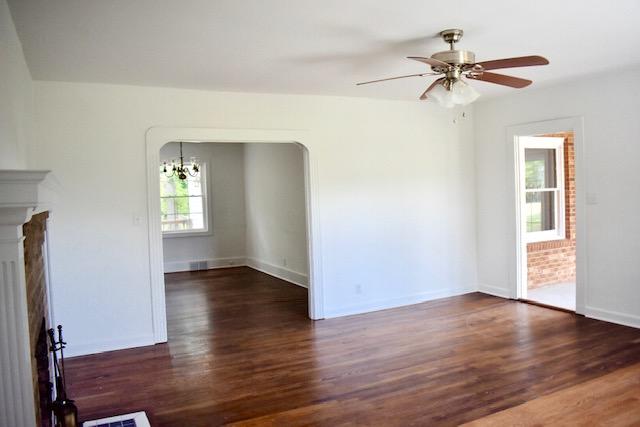 13753 West Gretna Road Sandy Level, VA 24161 - Photo 65 of 99 an empty room with wooden floor closet and windows