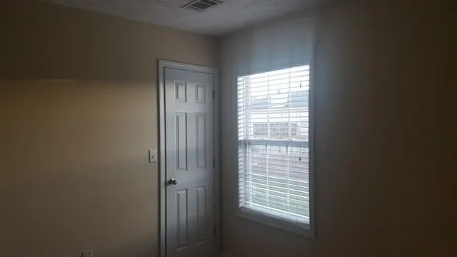 a view of an front door