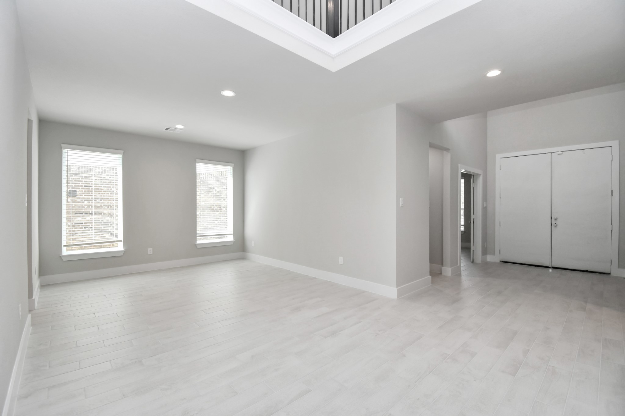 3106 Skerne Spring Dr Spring Spring, TX 77373 - Photo 11 of 47 Make memories gathered around the table with your family and friends! This spacious dining room features elegant flooring, custom paint, and adjacent to family room and kitchen for open concept feel.
