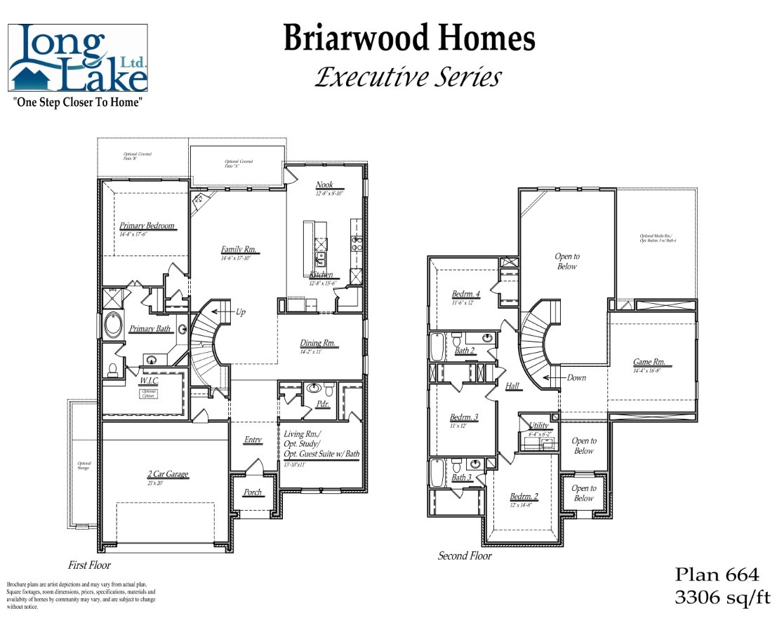 3106 Skerne Spring Dr Spring Spring, TX 77373 - Photo 47 of 47 Plan 664 features 4 bedrooms, 3 full baths, 1 half bath and over 3,300 square feet of living space
