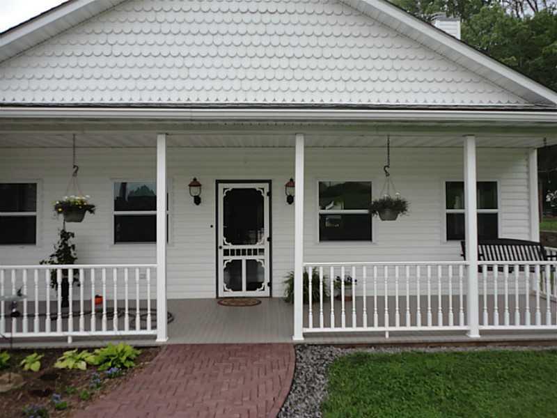 313 Denny Road Valencia, PA 16059 - Photo 22 of 25 Exterior Front. Have a seat on the welcoming front porch and enjoy a quiet summer evening. Composite decking and vinyl exterior are low-maintenance.