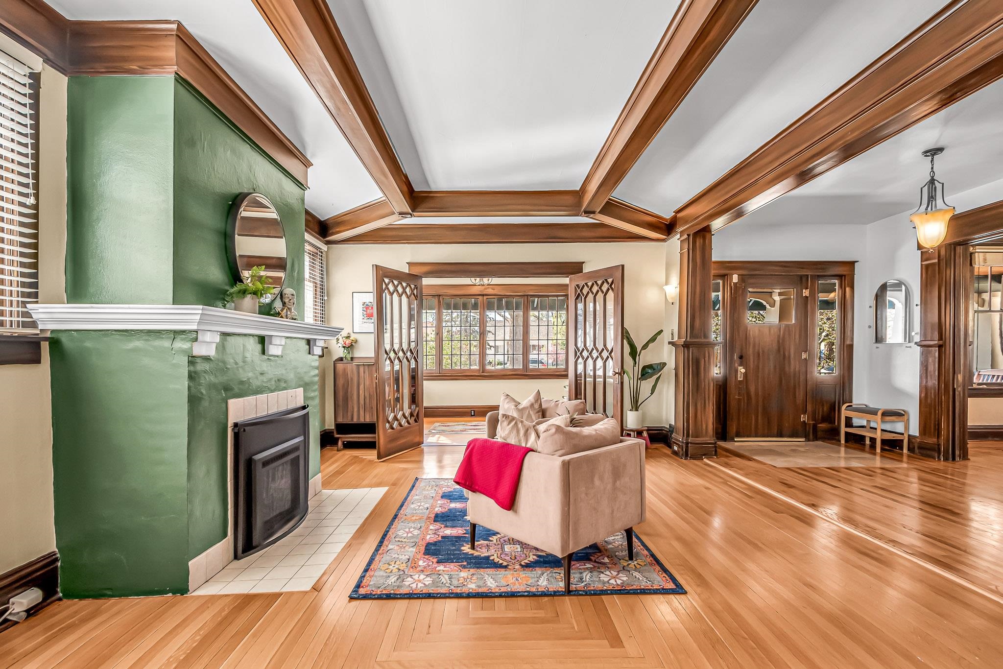 1244 Main Street Grand Junction, CO 81501 - Photo 8 of 33 a living room with furniture and a fireplace