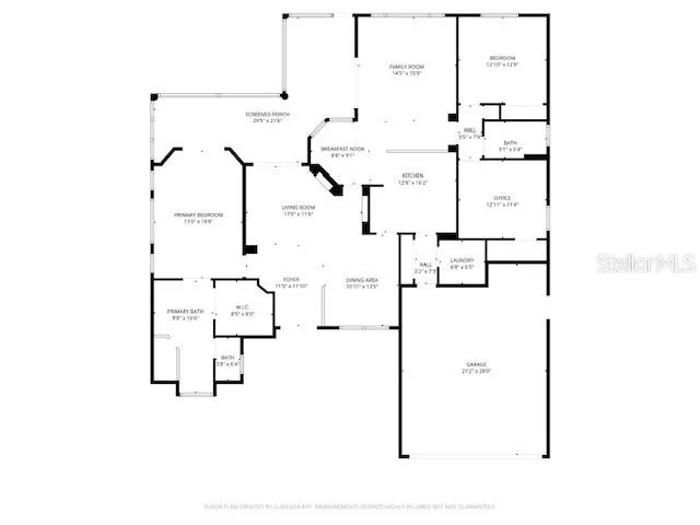 a picture of floor plan