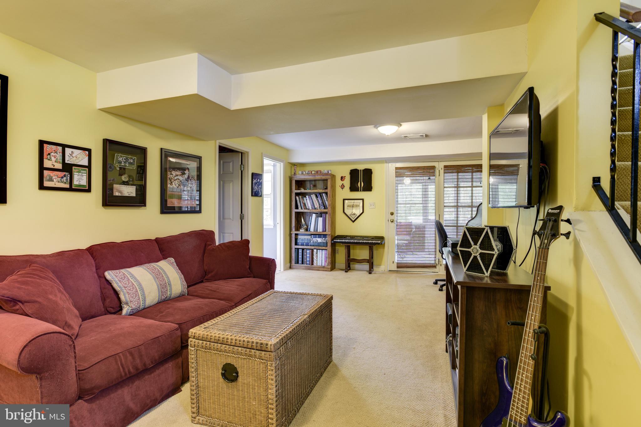 1306 Charmuth Road Lutherville-Timonium, MD 21093 - Photo 26 of 47 Huge lower level with walk out to yard
