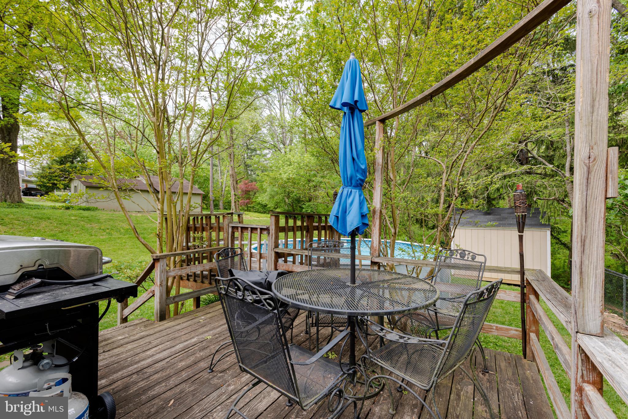 1306 Charmuth Road Lutherville-Timonium, MD 21093 - Photo 39 of 47 Deck near pool