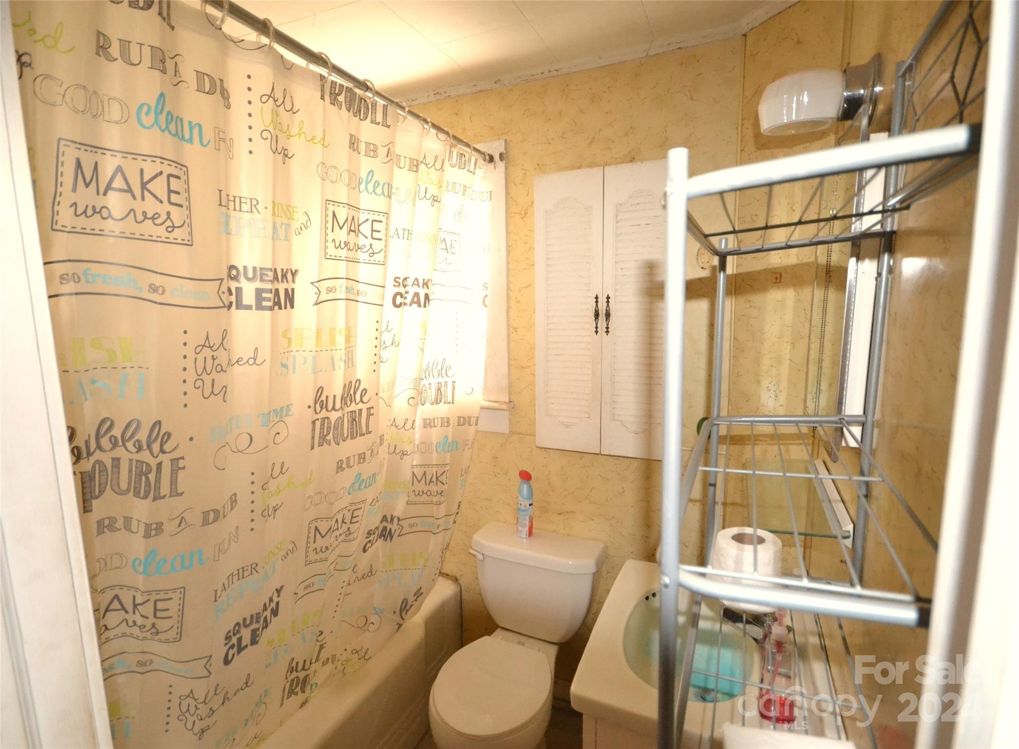 46 Murray Road Canton, NC 28716 - Photo 15 of 17 a bathroom with a shower and a toilet
