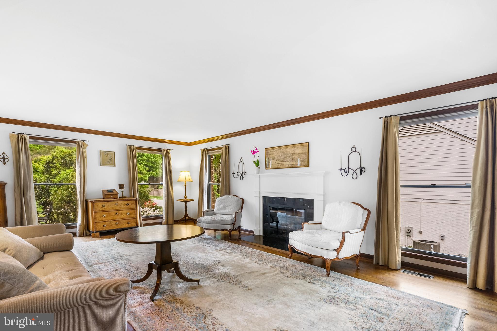 8317 Comanche Court Bethesda, MD 20817 - Photo 23 of 86 Wood burning fireplace