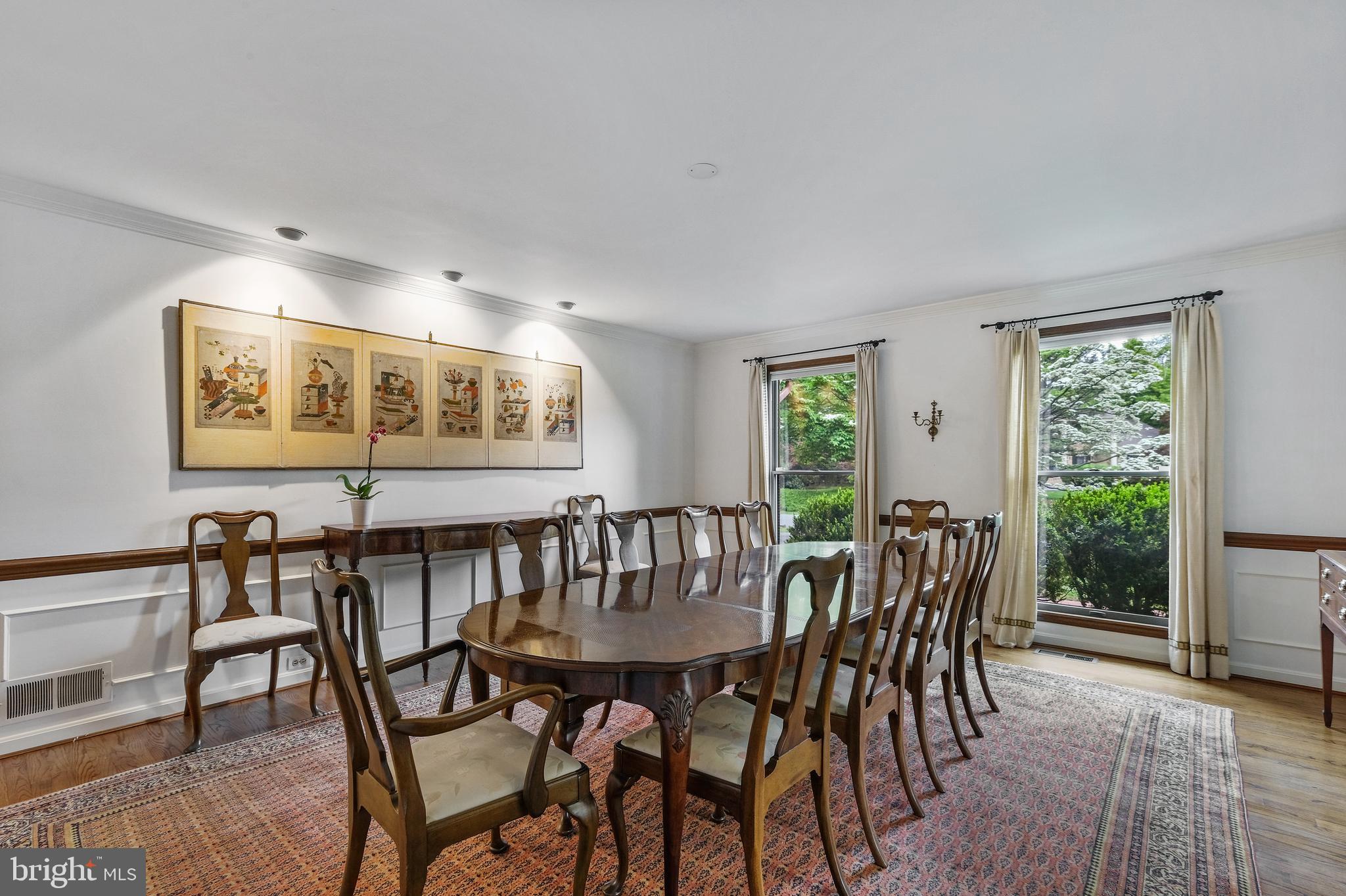 8317 Comanche Court Bethesda, MD 20817 - Photo 24 of 86 Elegant oversized dining room