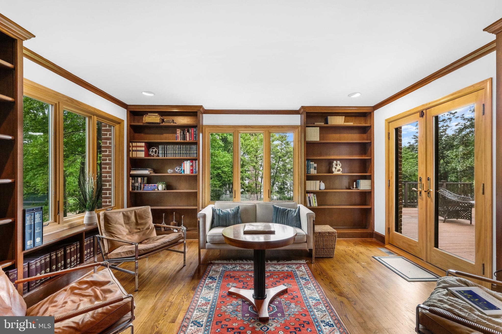 8317 Comanche Court Bethesda, MD 20817 - Photo 26 of 86 Charming library with built-ins