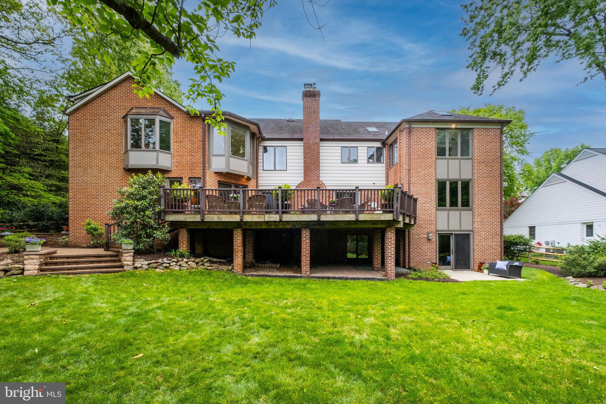 8317 Comanche Court Bethesda, MD 20817 - Photo 82 of 86 Handsome rear elevation