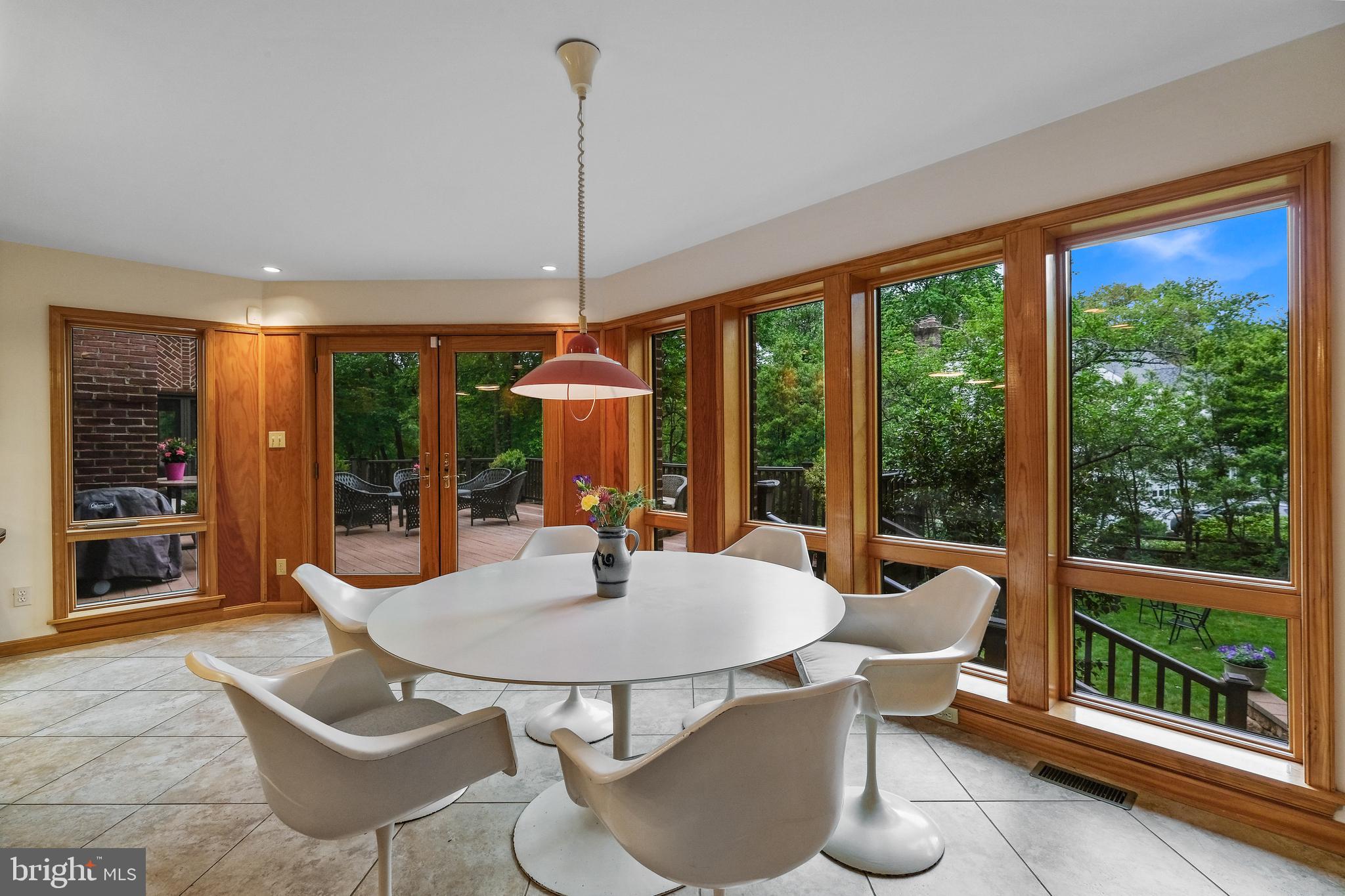 8317 Comanche Court Bethesda, MD 20817 - Photo 9 of 86 Generous breakfast area overlooking garden