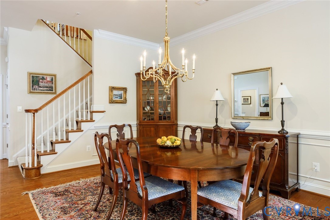 704 Chiswick Park Road Henrico, VA 23229 - Photo 8 of 47 a view of a dining room with furniture
