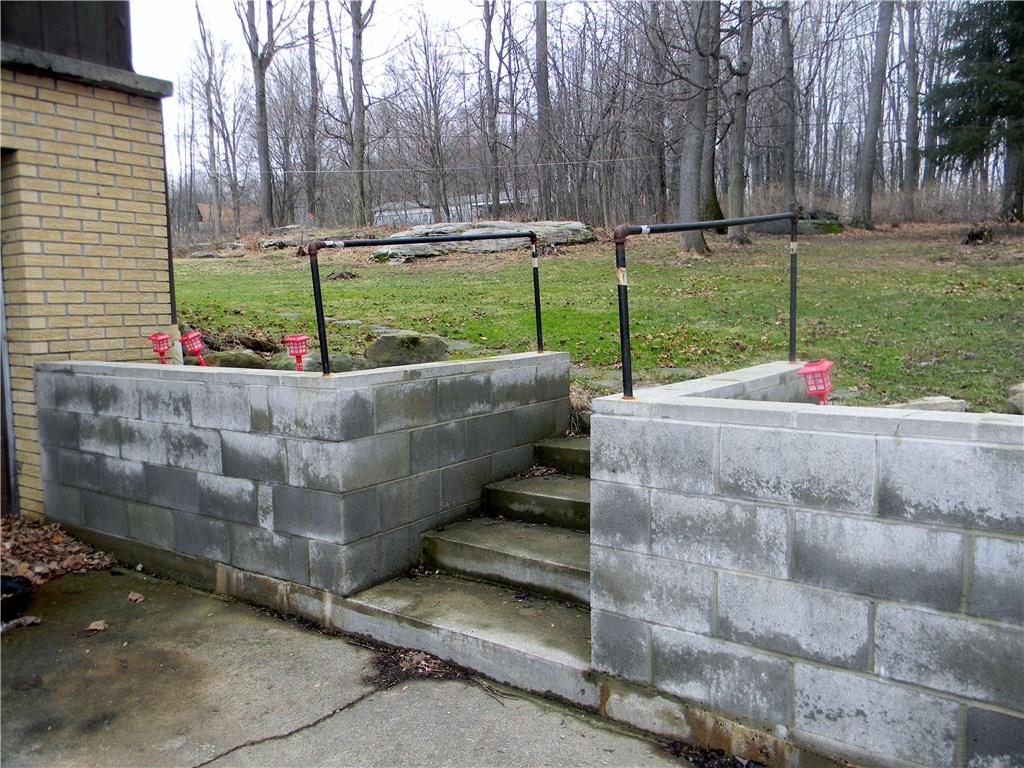 415 Roy Boring Road New Florence, PA 15944 - Photo 15 of 21 New retaining wall and steps to entrance