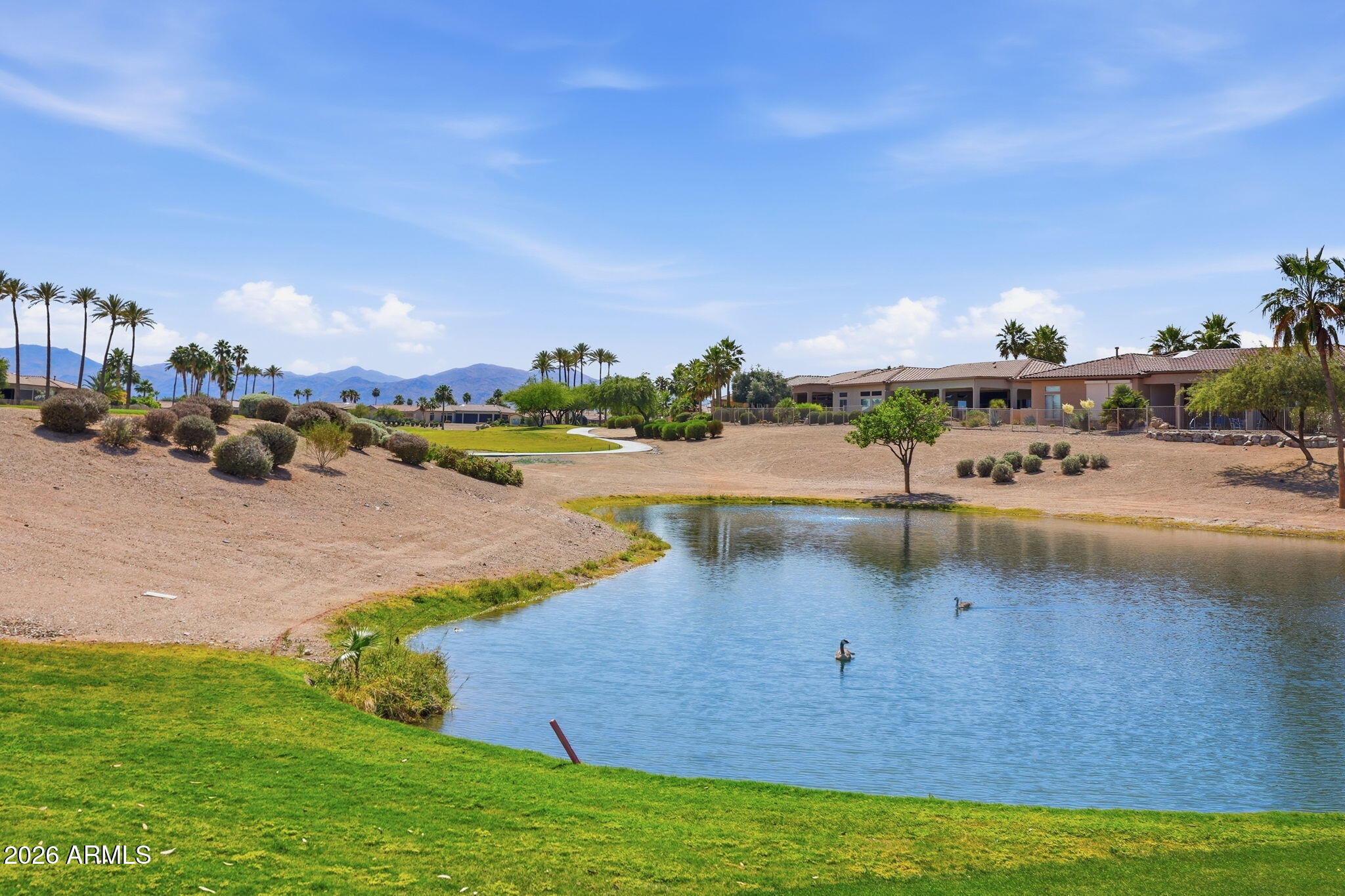 19113 North Hunters Run Surprise, AZ 85387 - Photo 23 of 45 a view of a lake