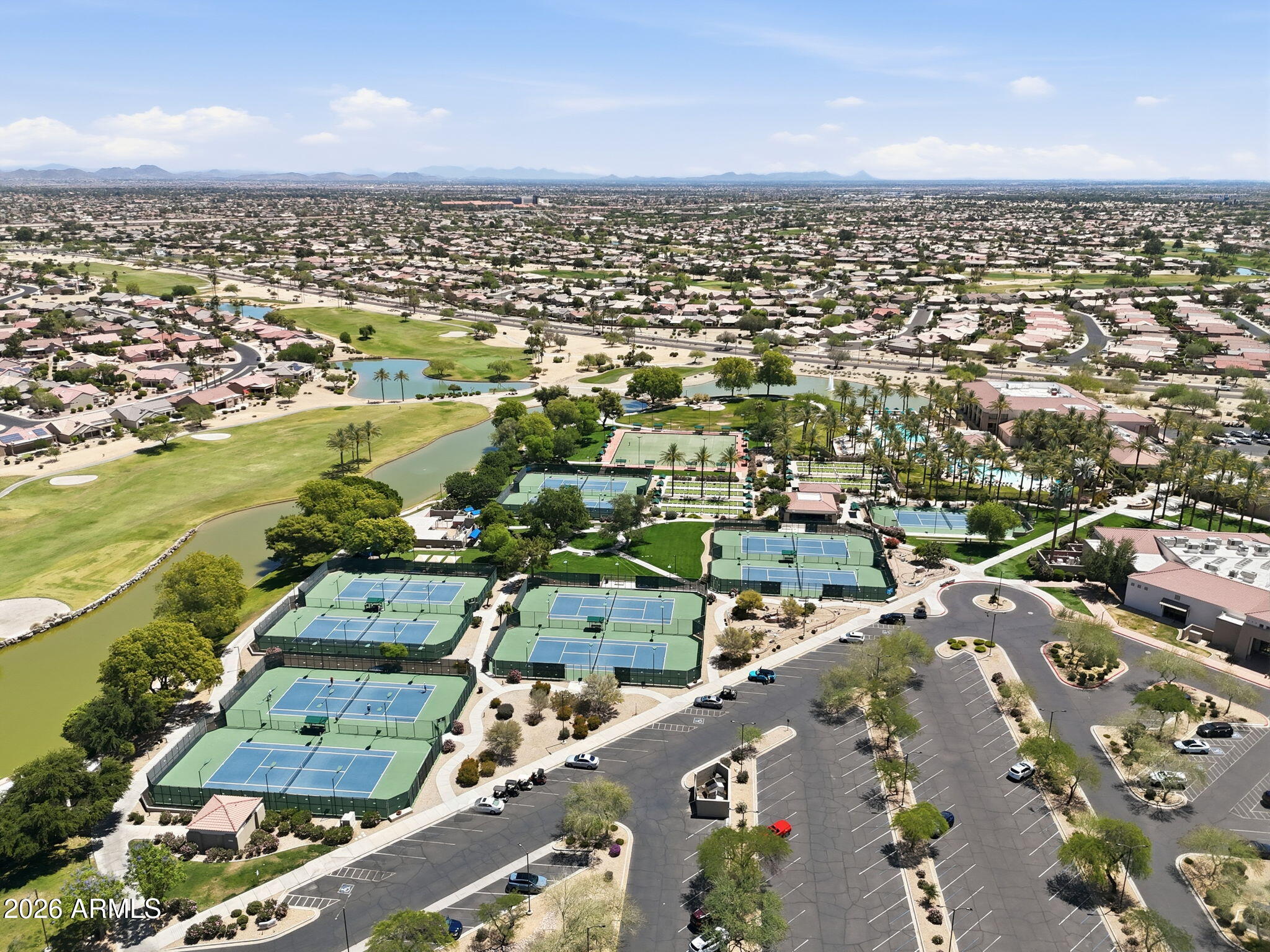 19113 North Hunters Run Surprise, AZ 85387 - Photo 29 of 45 an aerial view of a city with ocean view