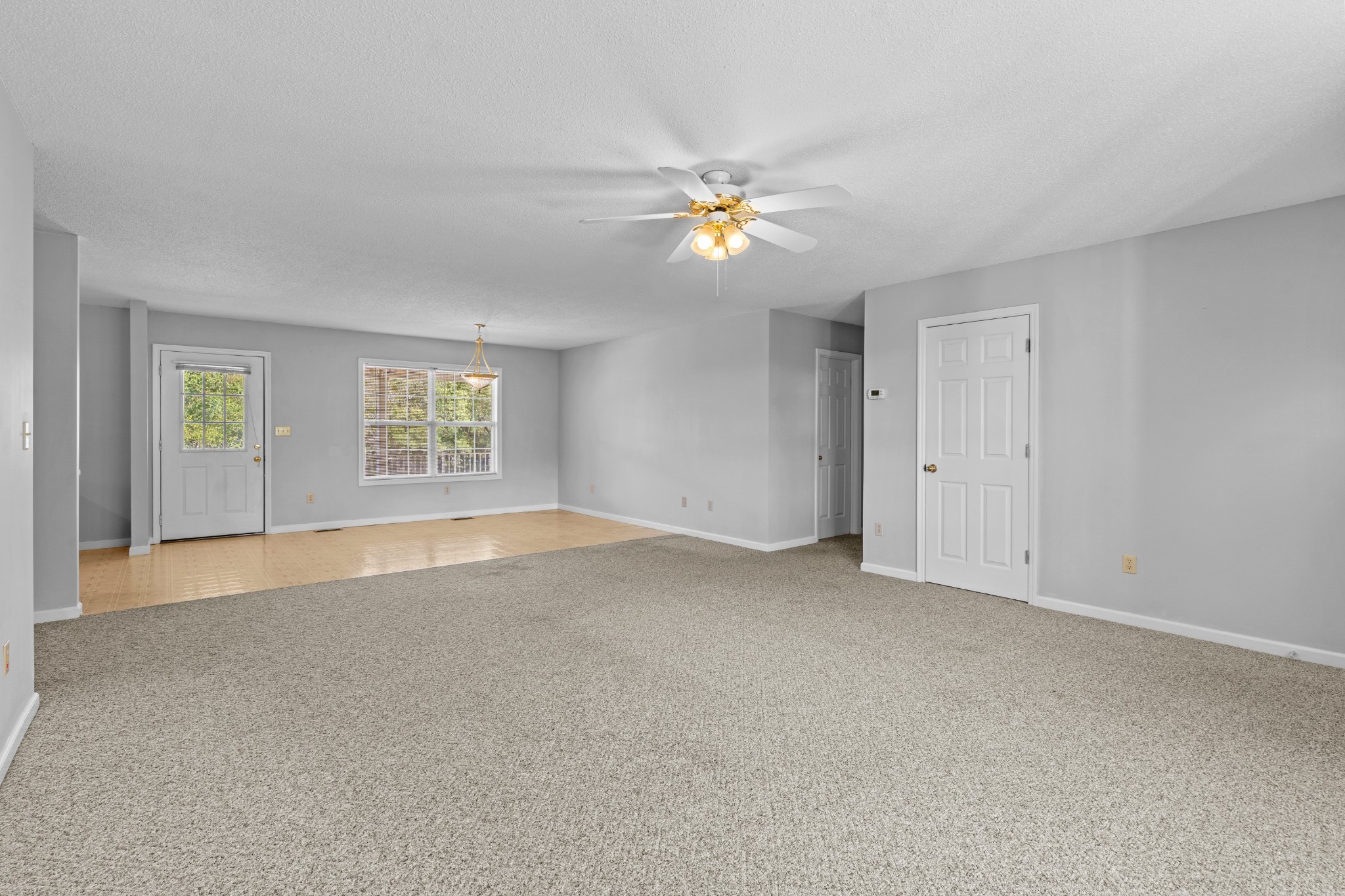 1235 Yell Road Lewisburg, TN 37091 - Photo 24 of 36 an empty room with windows and fan