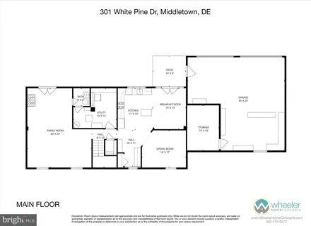 a picture of a floor plan